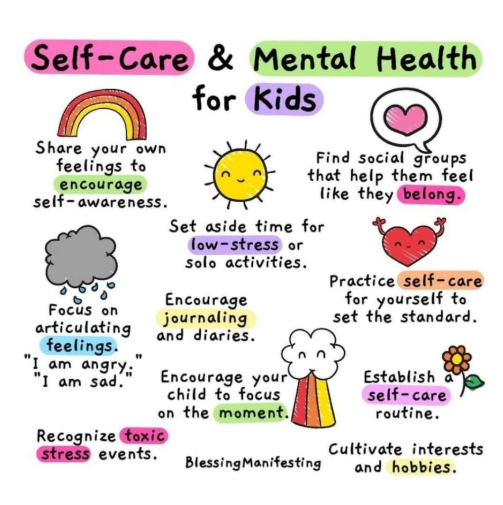 Self care and mental health for kids
